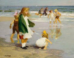 Play in the Surf by Edward Henry Potthast