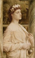 A Vestal Portrait of Miss Violet Lindsay by Edward John Poynter