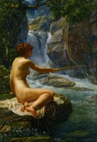 The Nymph of The Stream by Edward John Poynter