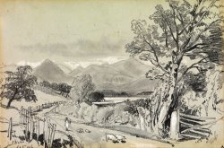 Derwentwater, September 1836 by Edward Lear