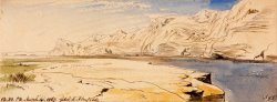 Gebel Sheikh Abu Fodde, 12 30 Pm, 4 March 1867 (592) by Edward Lear