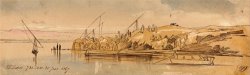 Luxor, 7 30 Am, 20 January 1867 (199) by Edward Lear