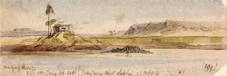 Near Garf Hossayn, 3 40 Pm, 31 January 1867 (299) by Edward Lear