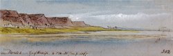 Near Mereeh Or Garf Hossayn, 4 00 Pm, 31 January 1867 (302) by Edward Lear