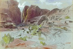 Petra, April 14, 1858 by Edward Lear