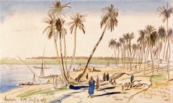 Sowadi, 8 30 Am, 4 January 1867 (65) by Edward Lear