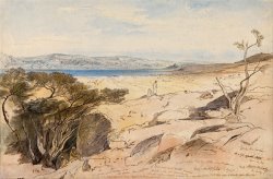 The Dead Sea, 16 And 17 April 1858 by Edward Lear