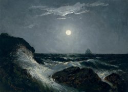 Moonlight Marine by Edward Mitchell Bannister