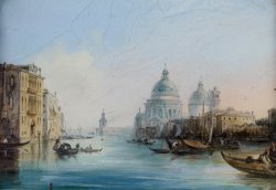 A Busy Day Venice by Edward Pritchett