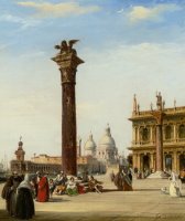 Piazza San Marco Venice by Edward Pritchett