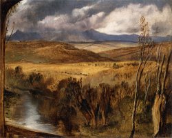 A Highland Landscape by Edwin Landseer