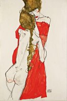 Mother And Daughter by Egon Schiele