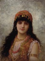 An Oriental Beauty by Eisman Semenowsky