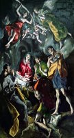 The Adoration Of The Shepherds From The Santo Domingo El Antiguo Altarpiece by El Greco Domenico Theotocopuli