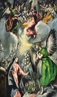 The Annunciation by El Greco Domenico Theotocopuli