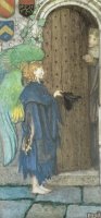 Angel at The Door by Eleanor Fortescue Brickdale