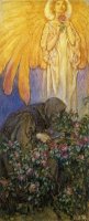 My Rose I Gather for The Breast of God by Eleanor Fortescue Brickdale