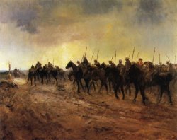 A Detachment of Cavalry in Flanders by Elizabeth Thompson