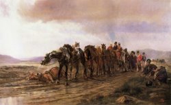 Halt on a Forced March, Penninsular War by Elizabeth Thompson