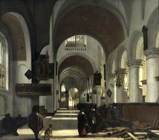 Interior of a Church by Emanuel De Witte