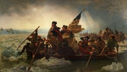 Washington Crossing The Delaware by Emanuel Gottlieb Leutze