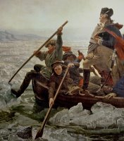 Washington Crossing the Delaware River by Emanuel Gottlieb Leutze