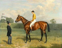 Ormonde Winner Of The 1886 Derby by Emil Adam