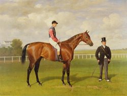 Persimmon Winner Of The 1896 Derby by Emil Adam