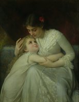 Mother And Child by Emile Munier