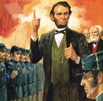 Abraham Lincoln by English School