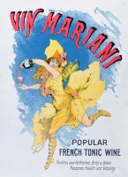 Advertisement For Vin Mariani From Theatre Magazine by English School