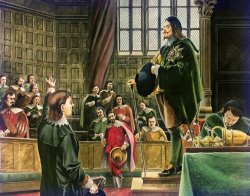 Charles I in the House of Commons by English School