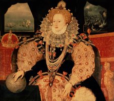 Elizabeth I Armada portrait by English School