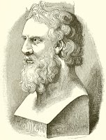 Greek Bust Of Plato by English School