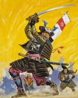 Samurai Warriors by English School