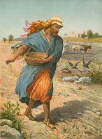 The Sower Sowing The Seed by English School