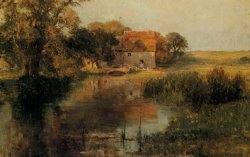 Dorchester Mill Oxfordshire by Ernest Walbourn
