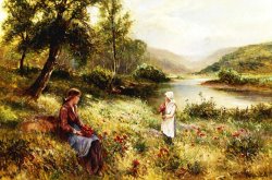 Gathering Poppies by Ernest Walbourn