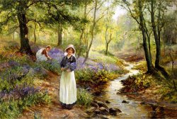 The Bluebell Glade by Ernest Walbourn