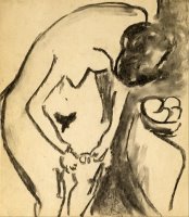 Nude by Ernst Ludwig Kirchner