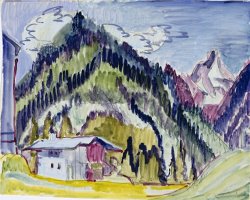 Wilderness Home by Ernst Ludwig Kirchner