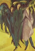 Women On The Street by Ernst Ludwig Kirchner