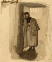 A Hungarian Prisoner by Eugen Napoleon Neureuther