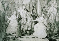 Le Roy Rene by Eugene Delacroix