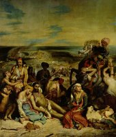 Scenes From The Massacre of Chios by Eugene Delacroix