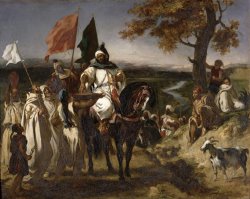 The Caid, Moroccan Chief by Eugene Delacroix