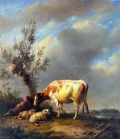 The Shepherd's Rest by Eugene Verboeckhoven