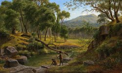 Warrenheip Hills Near Ballarat by Eugene Von Guerard