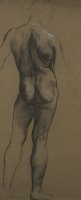 Male Nude Study by Evelyn De Morgan