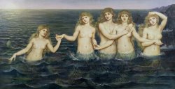 The Sea Maidens by Evelyn De Morgan